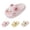 Pink, variant on Cat Design Slides for Women and Men, Soft Comfortable Shower Sandals, Lightweight Non-Slip Bathroom Slippers, Funny Indoor Cartoon Footwear