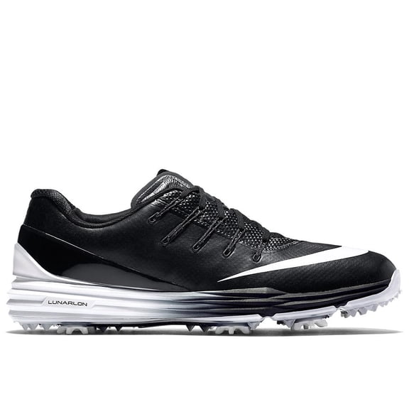nike lunar control 4 golf shoes 2016 black/white