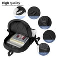 thumbnail image 3 of Salouo Yin And Yang Print Travel Laptop Backpack,17Inch Casual Bag with Side Pockets for Men & Women Stylish Daypack for Weekender/Business/Hiking-One Size, 3 of 6