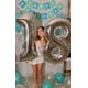 thumbnail image 4 of Globos Número Plateado Enyeopd de 40 Pulgadas para Decoración de Fiesta, 4 of 6