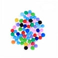thumbnail image 5 of OHOIOLLA 60Pcs Pom Ball Fuzzy Pompoms Diy Accessory for Clothes Trousers Bags Mixed Colors, 5 of 8