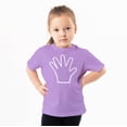thumbnail image 2 of Fifth Birthday 5 Years Old Hand Shirt 5th Birthday Outfit for Boys and Girls Purple Shirt 5-6, 2 of 4