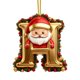 thumbnail image 2 of Decoraciones de Árbol de Navidad 26 Letras Colgante Ornamentos Personalizados para la Decoración Del Hogar, 2 of 3
