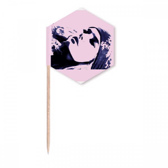 High Cold Woman Exquisiteness Vogue Toothpick Flags Cupcake Picks Party Celebration