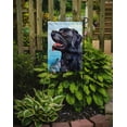 thumbnail image 2 of Carolines Treasures 7389GF Drapeau de Taille de Jardin de Labrador Noir, 2 of 3