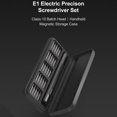 thumbnail image 3 of ATuMan E1 Tournevis Électrique Portable avec 25 Embouts Magnétiques en Acier Kit de Réparation Rechargeable avec Étui de Rangement, 3 of 8