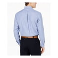 thumbnail image 2 of Club Room Mens Regular Fit Professional Dress Shirt Blue, 2 of 2