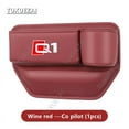 thumbnail image 1 of For Audi Q1 Car Seat Gap Filler Manager Leather Crevice Side Wallet Keys Card Phone Holder Storage Pocket, 1 of 6