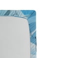 thumbnail image 2 of Ambesonne Dolphin Fitted Sheet, Underwater Fish Pattern, Queen Size, Blue and Grey, 2 of 2