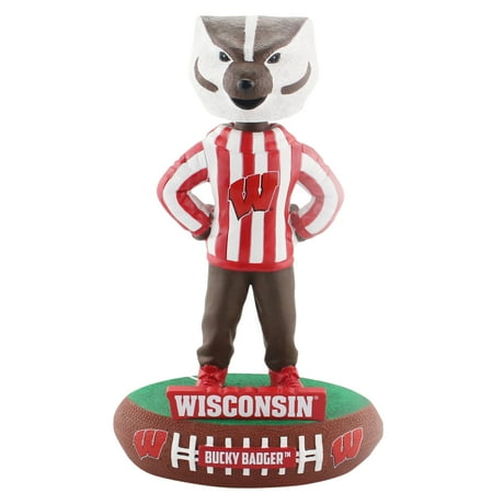 Badger Head - Wisconsin Badgers Mascot Baller Special Edition Bobblehead NCAA