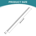 thumbnail image 2 of Uxcell 2pcs Fully Threaded Rod, M10 x 250mm 201 Stainless Steel Right Hand Threads Rods with Nuts and Flat Washer Fully Studding Rod Bar for Clamps, Hangers and U-Bolts, 2 of 6
