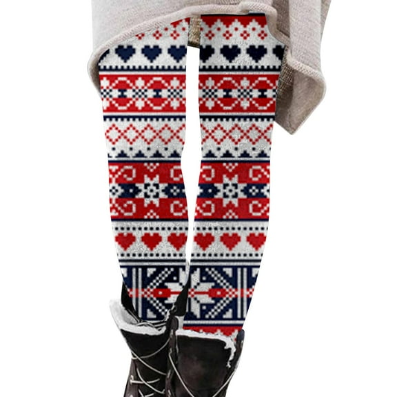 SNOWSONG Christmas Leggings for Women, Plus Size Leggings Women's Fashion Comfortable Slim Fit Print Casual Pants Leggings Yoga Pants, Womens Leggings, Tummy Control Leggings Beige 3XL