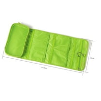 WHAMVOX 1Pcs Travel Toiletries Bag 10.2X6.5X0.4In Hanging Organizer For Women Girls