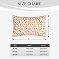 thumbnail image 4 of Daiia 70s Retro Flowers Bedding Waterproof Pillow Protector Zippered Queen – Bed Bug Proof Pillow Encasement-20"x30", 4 of 6