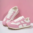 thumbnail image 3 of Women's Wide Toe Sneakers Breathable Fabric Upper Non-Slip Outsole Walking Running Fashionable Design, 3 of 8