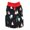 Black(Christmas), variant on Whyan Pet Dogs Sweater Puppy Winter Vest Coat Warm Jacket for Small Dogs,Pet Dog Cat Villus Warm Vest Puppy Doggy Apparel Clothing,Dark Gray,S