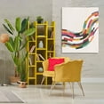 thumbnail image 3 of Stupell Industries Curved Geometric Wave Abstract Painting Gallery Wrapped Canvas Art Print Wall Art, 36 x 48, 3 of 8