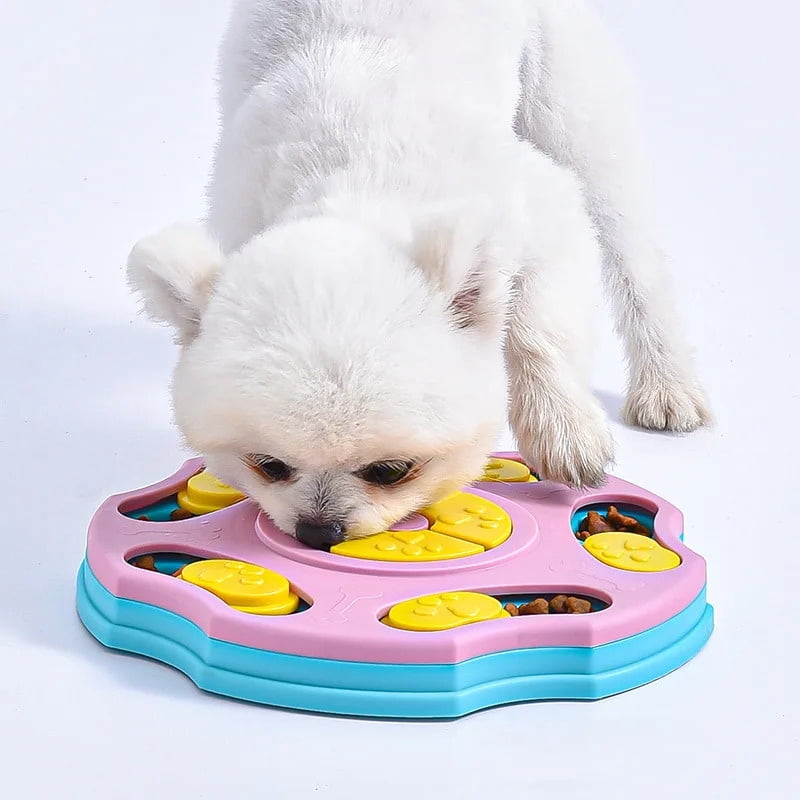 Dog Puzzle Toys Slow Feeder Interactive Increase IQ Food Dispenser Non-Slip Slowly Eating Bowl Cat Dogs Food Games