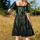 thumbnail image 5 of - Suspendido en el Atardecer Camiseta Esencial Vestido Sin Mangas Vestido de noche para mujer Ropa de mujer Vestido, 5 of 7