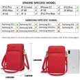 thumbnail image 4 of Bolso cruzado ligero para teléfono para mujer, bolso de hombro pequeño, cartera para teléfono móvil, monederos y bolsos de mano con 14 ranuras para tarjetas de crédito Ormromra HMHZ850-9, 4 of 6