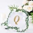 thumbnail image 2 of Efavormart 4" Letter Q Gold Self-Adhesive Rhinestone Number Stickers for DIY Crafts, Handicraft Art, Graduation Cap Decorations Birthday Party, Wedding Alpha-Numeric stickers, 2 of 10