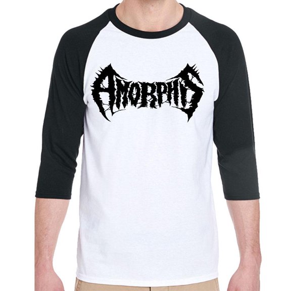 Amorphis Logo Raglan Baseball T-Shirt