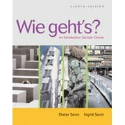 Wie Gehts?: An introductory german course  Annotated Instr. Edition / Audio CD Pkg , Pre-Owned  Paperback  1413019781 9781413019780 Dieter Sevin, Ingrid Sevin
