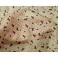 thumbnail image 4 of oneOone Silk Tabby Light Brown Fabric Chevron & Triangle Geometric Sewing Craft Projects Fabric Prints By Yard 42 Inch Wide, 4 of 4