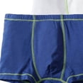 thumbnail image 4 of Boys' 3-Pack Solid Color Boxer Briefs, Soft and Breathable Kids Underwear for All-Day Comfort, 3-15 Years Dark Blue 13-14 Years, 4 of 7