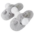 thumbnail image 5 of Jessica Simpson Girls Plush Fluffy Slip-on House Slippers with Memory Foam, 5 of 9