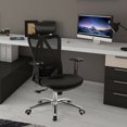 thumbnail image 3 of Gymax High Back Mesh Office Chair Adjustable Lumbar Support&Headrest Home Study Black, 3 of 10