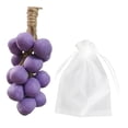 thumbnail image 4 of Jabón de uva en una cuerda con forma de racimo de uvas, de jabón colgante, decoración de regalo, jabones de baño hechos a mano para mujeres y Morado 20 piezas, 4 of 8