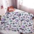 thumbnail image 6 of Yibo Mushroom Super Soft Flannel Blanket for Sofa Couch Bed Camping Travel Plush Warm Cozy Bed Quilts Home Decor for All Seasons, 6 of 7