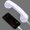 Gardenia White, variant on Type-C Microphone for Senior Citizens' Phones,Multi-Color Tangle-Free Cable-Simply Connect to Your Phone to Make Calls,Featuring A Volume Control Button.Design with An Ergonomic External Earpiece