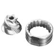 thumbnail image 1 of Stainless Steel Conical Burr Coffee Grinder Replacement Part for Espresso Makers,5-7 Core Compatible,Fine to Medium Coarse Grind,Heat-Free Grinding, 1 of 8