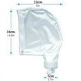 thumbnail image 3 of Pool Cleaner Replacement Parts With Tight Weave For Debris Collection, Zipper Opening Easy To Empty Nylon Mesh Filter Bags 2 Pack Compatible With Polaris 280 480, 3 of 5