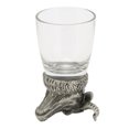 thumbnail image 1 of Vaso de whisky con diseño único de cabeza de animal, taza de cristal divertida y novedosa para bares, tabernas, juegos de fiesta, toro, 1 of 5
