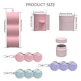 thumbnail image 5 of Reusable Cosmetic Jars With Color Codes Leakproof Silicone Travel Bottles, 5 of 21
