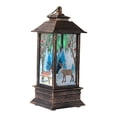 thumbnail image 1 of Xihbxyly Farol Navideño con Diseño de Muñeco de Nieve y Anciano, Luz Nocturna Led, Decoración Festiva de Mesa, Ideal para Colgar En El Árbol, Decoración Del Hogar o La Oficina, 13 X 5,5 Cm, Juego de, 1 of 2