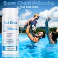 thumbnail image 3 of JUNDALIE Pool and Spa Test Strips, 100 Strips Pool Testing Kit, Accurate Pool Test Strips for Chlorine, Bromine, pH, Alkalinity, Cyanuric Acid and Hardness, Pool Water Quality Tester(6 in 1), 3 of 7