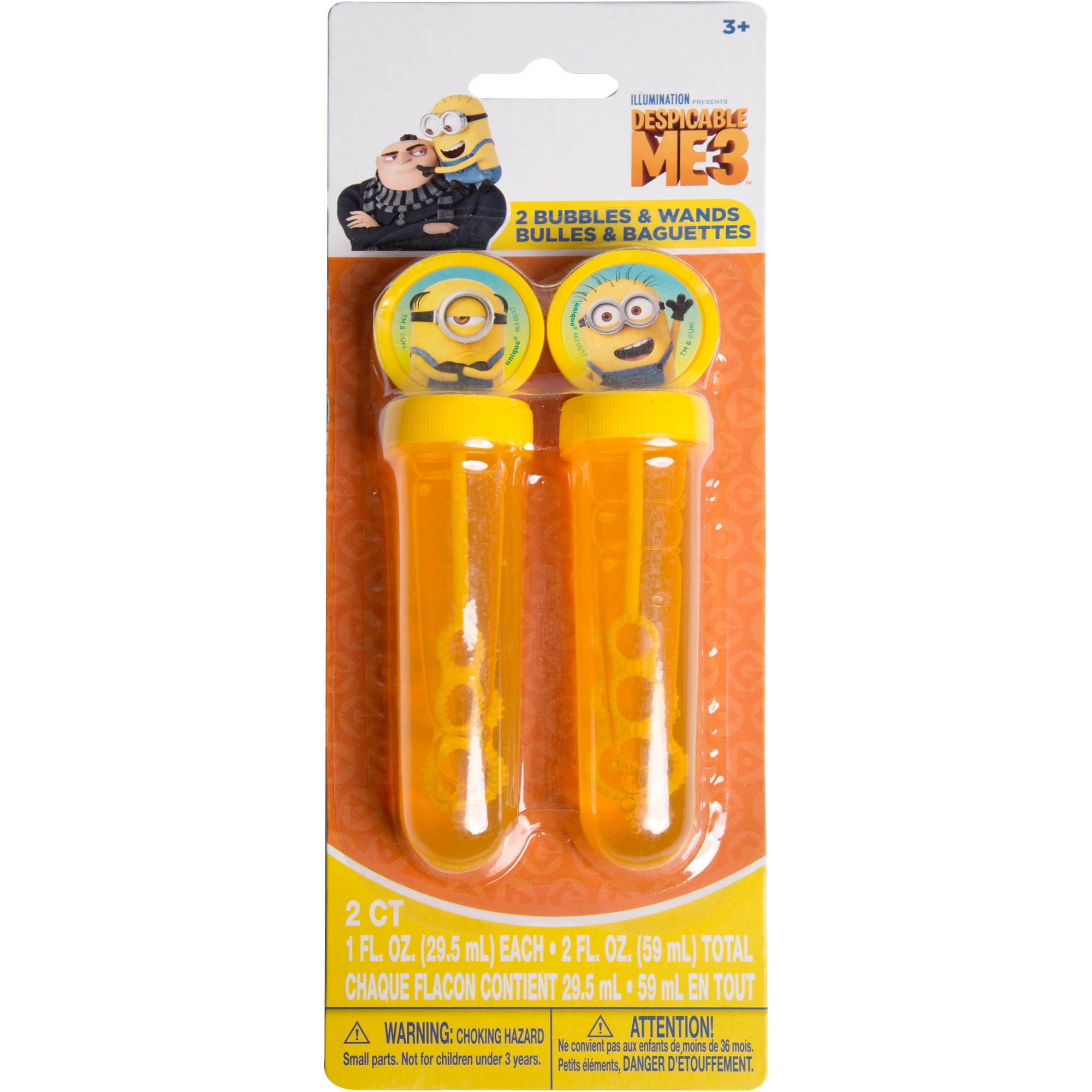 Unique Industries Yellow Birthday Party Favors, 2 Count