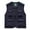Dark Blue, variant on Yaoyar Men's Outdoor Work Fishing Travel Photo Zip Cargo Vest Jacket Pockets Quick Dry Hiking Vest Loose Vest Mountaineering Tooling Outdoor Vest Jacketst Army Green XL