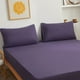 thumbnail image 1 of Fundas de almohada para el cuerpo, suave terciopelo transpirable, 19x29in, adecuadas para personas que tienen calor al dormir, sudores nocturnos, todas las estaciones, color sólido, individual, morado, 1 of 6