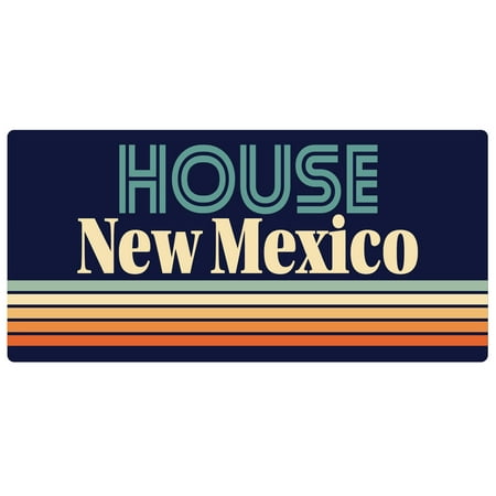 

House New Mexico 5 x 2.5-Inch Fridge Magnet Retro Design