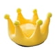thumbnail image 5 of Cama para gatos de interior, cojín de felpa para mascotas, suave, lavable, cama relajante para mascotas, cama para perros, gatitos, cachorros, gatos y Amarillo, 5 of 8
