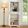 thumbnail image 2 of Jopath 68 Inch High Multi-Functional Living Room Sideboard In Large Capacity Storage Cabinet,Multi-Functional Combination Tv Cabinet Sideboard, For Home Office, 2 of 9
