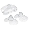 thumbnail image 1 of Protectores de pezón para lactancia Gajoin, 2 unidades, 17 mm, transparentes, 1 of 5