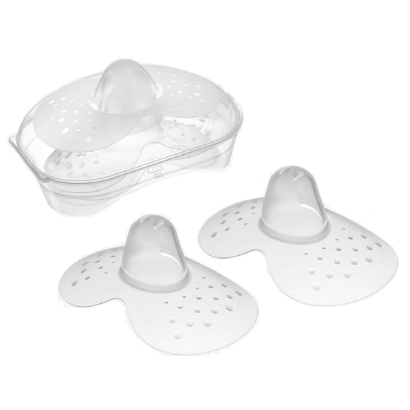 Protectores de pezón para lactancia Gajoin, 2 unidades, 17 mm, transparentes