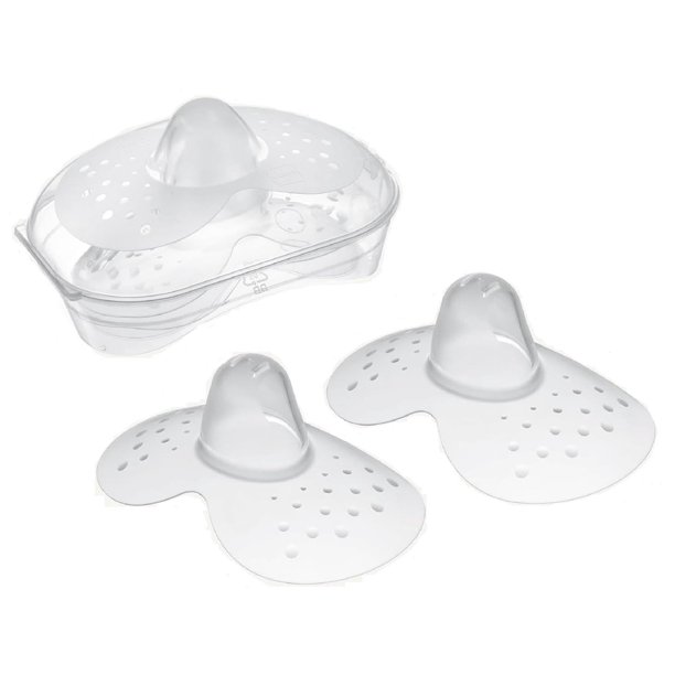 Protectores de pezón para lactancia Gajoin, 2 unidades, 17 mm, transparentes