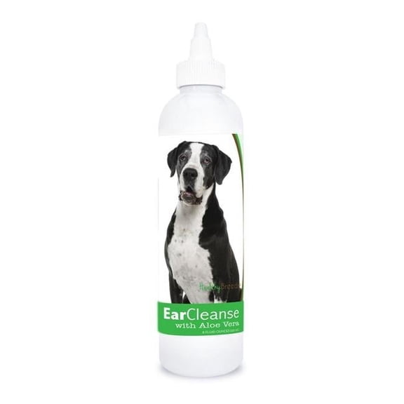 Healthy Breeds 840235196976 8 oz Great Dane Ear Cleanse with Aloe Vera Cucumber Melon